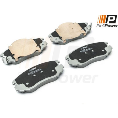 PROFIPOWER Bremsbelagsatz, Scheibenbremse 1B1166 PROFIPOWER Bremsbelagsatz, Scheibenbremse 1B1166