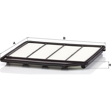 Mann & Hummel Luftfilter PKW SUZUKI SX4,Vitara 15 C 30 080