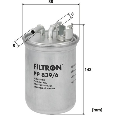 FILTRON Kraftstofffilter PP 839/6
