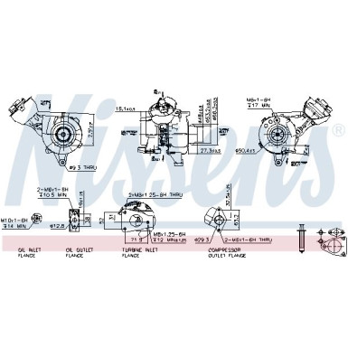 Nissens Turbo 93121 Nissens Turbo 93121