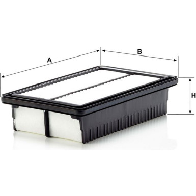 Mann & Hummel Luftfilter PKW HYUNDAI i20 C 25 002