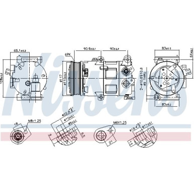 Kompressor PKW Ford Kuga 13 FIRST FIT 890418