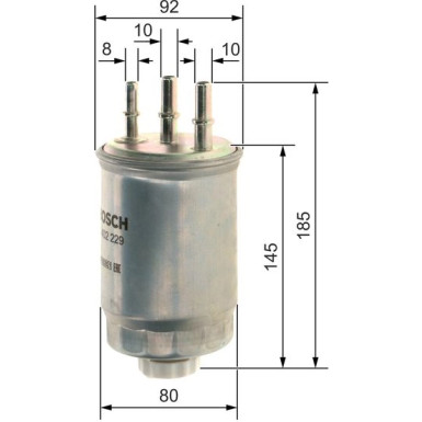 Kraftstofffilter F 026 402 229