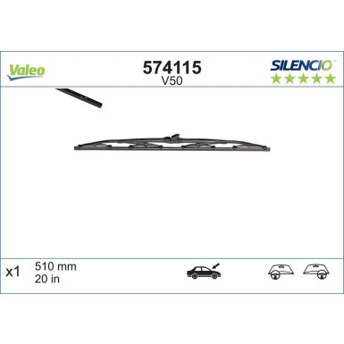 Valeo Silencio Standard 574115