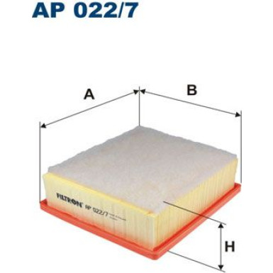 FILTRON Luftfilter AP 022/7