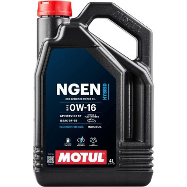 Motul NGEN Hybrid 0W-16 4 Liter NGEN HYBRID 0W-16 111887