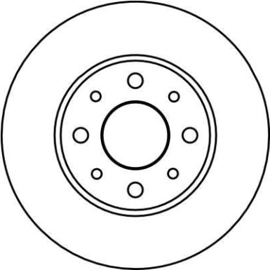 Bremsscheibe Fiat P. Palio DF4037 Bremsscheibe Fiat P. Palio DF4037