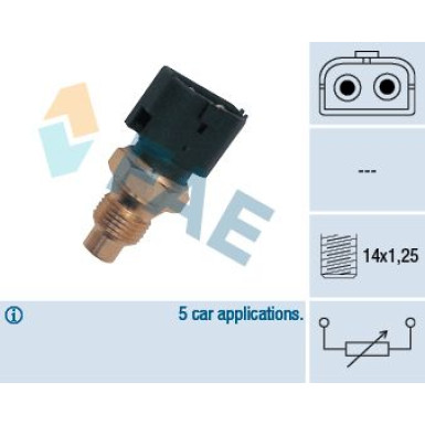 FAE Sensor, Kühlmitteltemperatur 32390 FAE Sensor, Kühlmitteltemperatur 32390