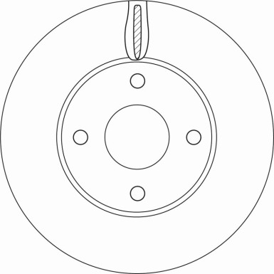 Bremsscheibe DF6593 Bremsscheibe DF6593