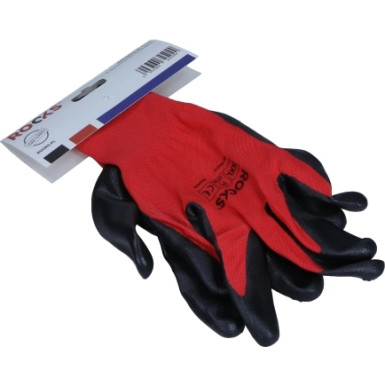 Arbeitshandschuhe Aus Polyester-Nitrill, Größe Xxl, 1 Paar OK-09.0010 Arbeitshandschuhe Aus Polyester-Nitrill, Größe Xxl, 1 Paar OK-09.0010