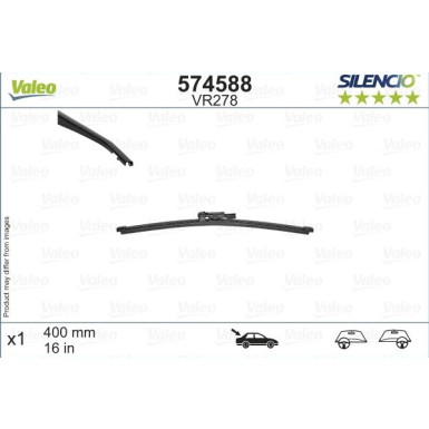 VALEO Silencio Rear (1Stk) 574588 VALEO Silencio Rear (1Stk) 574588