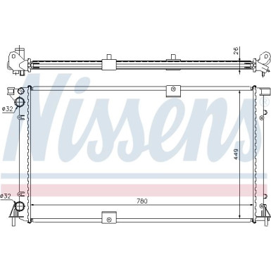 Wasserkühler PKW 63818A