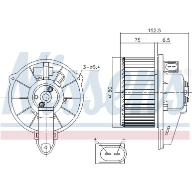Innenraumgebläse Audi A6 97 87221