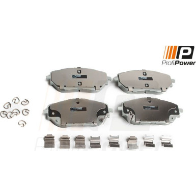 PROFIPOWER Bremsbelagsatz, Scheibenbremse 1B1247 PROFIPOWER Bremsbelagsatz, Scheibenbremse 1B1247