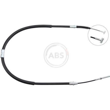 A.B.S. Handbremsseil Seilzug Festellbremse K12052 A.B.S. Handbremsseil Seilzug Festellbremse K12052