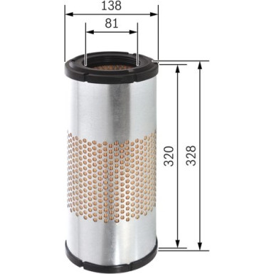 Luftfilter F 026 400 317 Luftfilter F 026 400 317