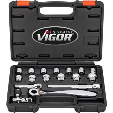 VIGOR Steckschlüsselsatz V6202