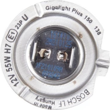 H7 12V 55W GIGA LIGHT PLUS 150 BOSCH KFZ-GLUEHLAMPE Plus 150 Gigalight BL 1987301137