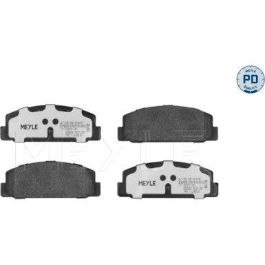 Bremsbelagsatz Mazda T. 626 2,5 91-/ Mazda 6 02 MEYLE-PD: Advanced performance and design 025 240 4514/PD