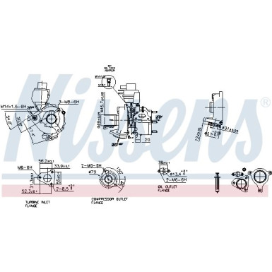 Nissens Turbo AUDI A4,5,6,Q5,SEAT 04 FACTORY NEW 93146