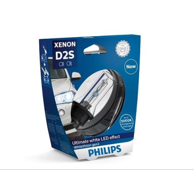 D2S 35W P32d-2 WhiteVision 5000K Xenon 1 Stück Philips P32d-2, Xenon-Lampe Xenon WhiteVision gen2 85122WHV2S1