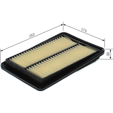 Luftfilter F 026 400 561 Luftfilter F 026 400 561