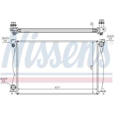 Wasserkühler PKW AUDI A6 04 FIRST FIT 60231A