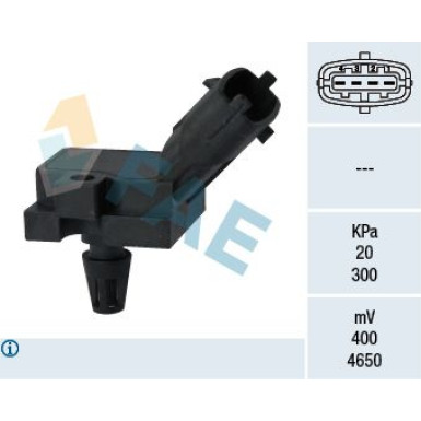 FAE Sensor, Saugrohrdruck 15083 FAE Sensor, Saugrohrdruck 15083