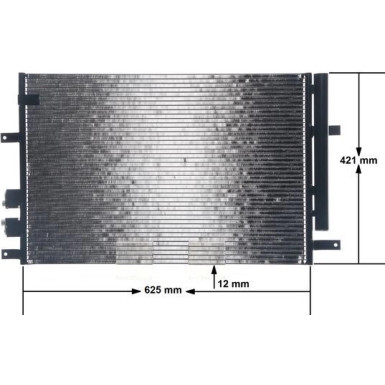 Kondensator, Klimaanlage AC 693 000S Kondensator, Klimaanlage AC 693 000S