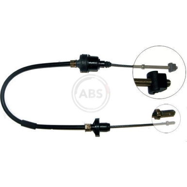 A.B.S. Kupplungsseil K25670 A.B.S. Kupplungsseil K25670