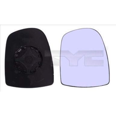 TYC Spiegelglas, Außenspiegel 325-0075-1 TYC Spiegelglas, Außenspiegel 325-0075-1