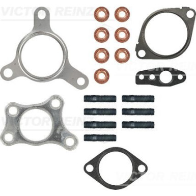 Montagesatz,Lader NISSAN NAVARA (D40) 2.5dCi 4WD 05 04-10170-01