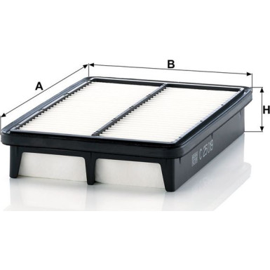Mann & Hummel Luftfilter PKW C 25 019 Mann & Hummel Luftfilter PKW C 25 019