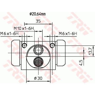Radbremszylinder BWF318 Radbremszylinder BWF318