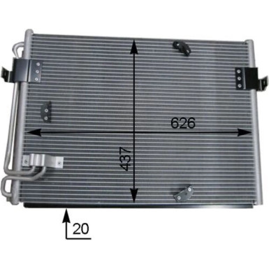 Kondensator, Klimaanlage AC 174 000S