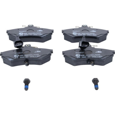 Bremsbelagsatz Audi P. A4 1.6-3.2 94-08 Mit Sensor 13.0460-2837.2 Bremsbelagsatz Audi P. A4 1.6-3.2 94-08 Mit Sensor 13.0460-2837.2