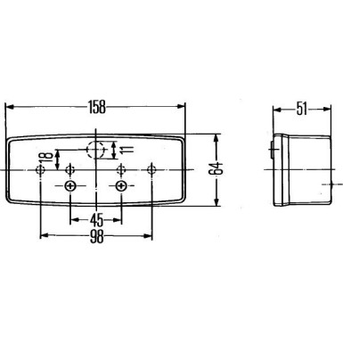 SAW 3K Leuchte re Diverse 2SE 997 111-021