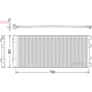 DENSO Klimaanlagenkühler DCN23037