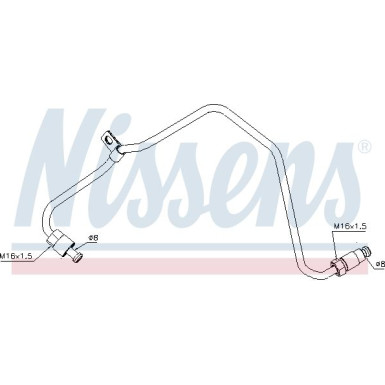 Nissens Ölleitung 935060 Nissens Ölleitung 935060