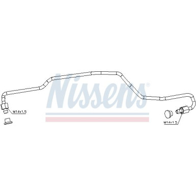 Nissens Ölleitung VW Golf V 03 935034 Nissens Ölleitung VW Golf V 03 935034
