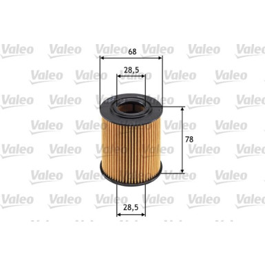VALEO Ölfilter 586528 VALEO Ölfilter 586528