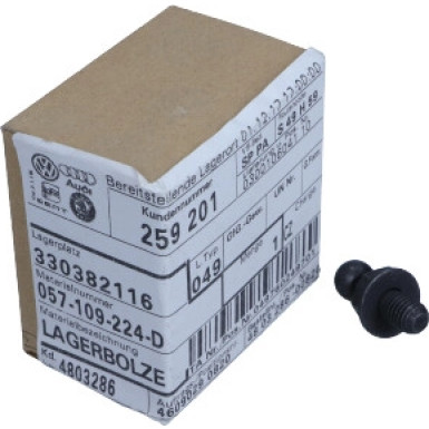 Original VAG Kugelstift Skoda Fabia 00-15 1U6827439B Original VAG Kugelstift Skoda Fabia 00-15 1U6827439B