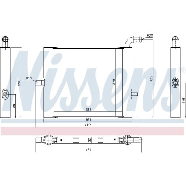 Wasserkühler PKW 64338 Wasserkühler PKW 64338