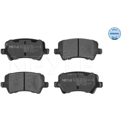 Bremsbelagsatz Volvo T. V70/S80 252449617 Bremsbelagsatz Volvo T. V70/S80 252449617