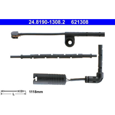 ATE Verschleißsensor 24.8190-1308.2 ATE Verschleißsensor 24.8190-1308.2