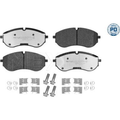 Bremsbelagsatz, Scheibenbremse MEYLE-PD: Advanced performance and design 025 224 9320/PD