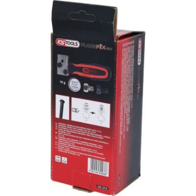 KS TOOLS FLAREFIXeco 4,75 mm Universal-Bremsleitungs-Crimpwerkzeug-Set, 4-teilig 122.1215