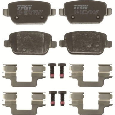 Bremsklötze HA LAND ROVER Freelander 06 COTEC GDB1708