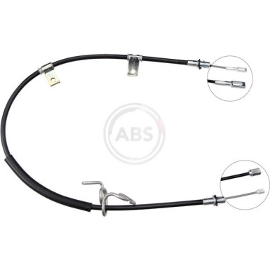 A.B.S. Handbremsseil Seilzug Festellbremse K13909 A.B.S. Handbremsseil Seilzug Festellbremse K13909