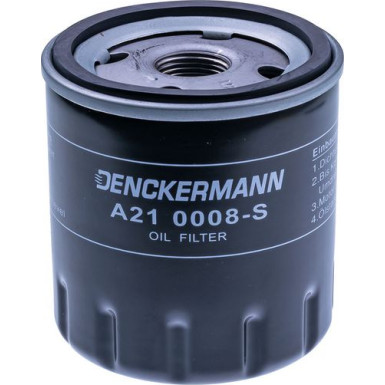 DENCKERMANN Ölfilter A210008-S DENCKERMANN Ölfilter A210008-S